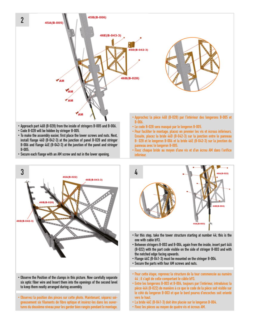 Part 46 (The pieces of #part 46 are in the pack 3.)