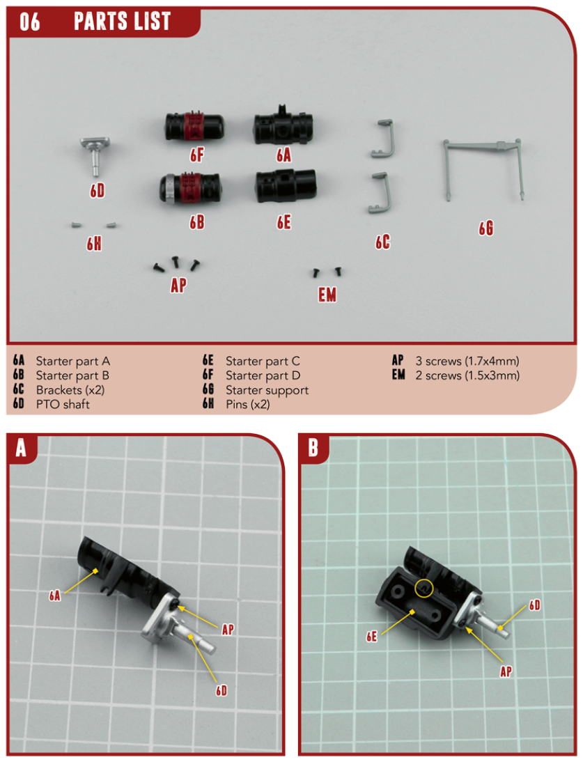 Part 6 (The pieces of #part 6 are in the pack 1.)