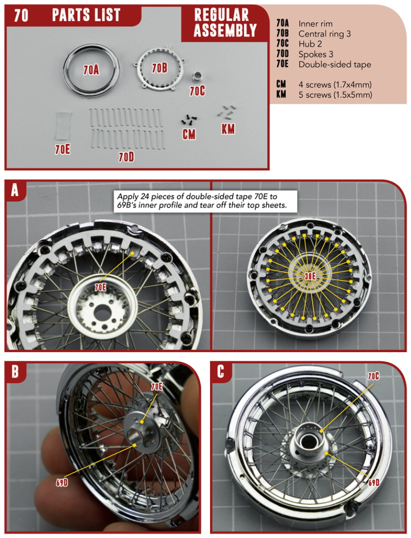 Part 70 (The pieces of #part 70 are in the pack 7.)