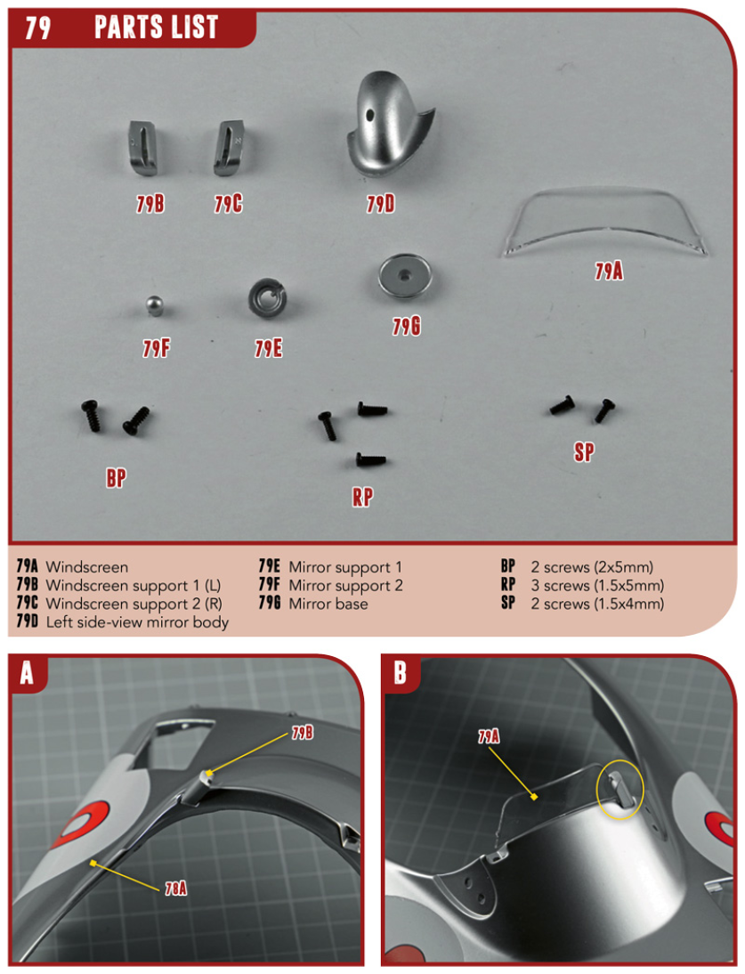 Part 79 (The pieces of #part 79 are in the pack 8a.)