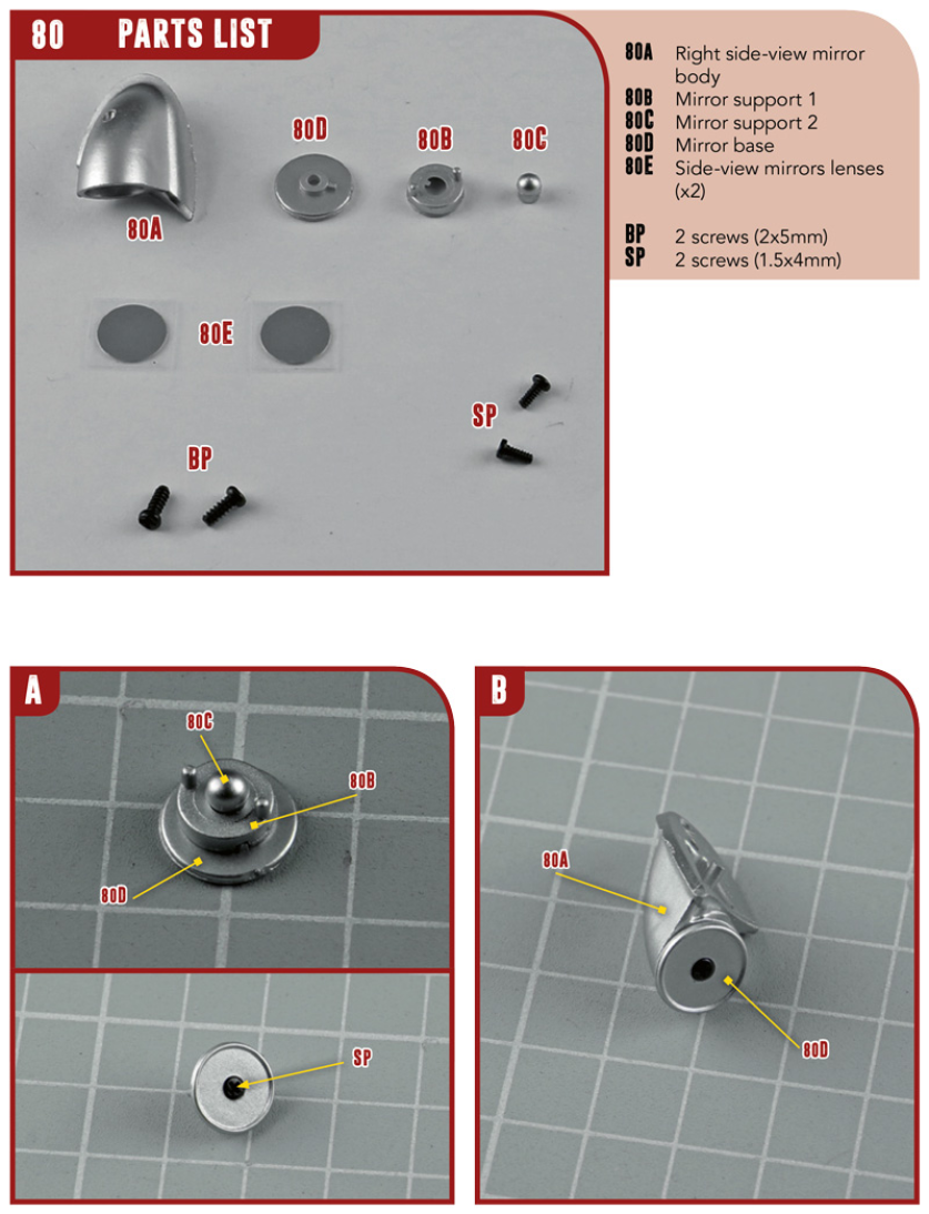 Part 80 (The pieces of #part 80 are in the pack 8a.)