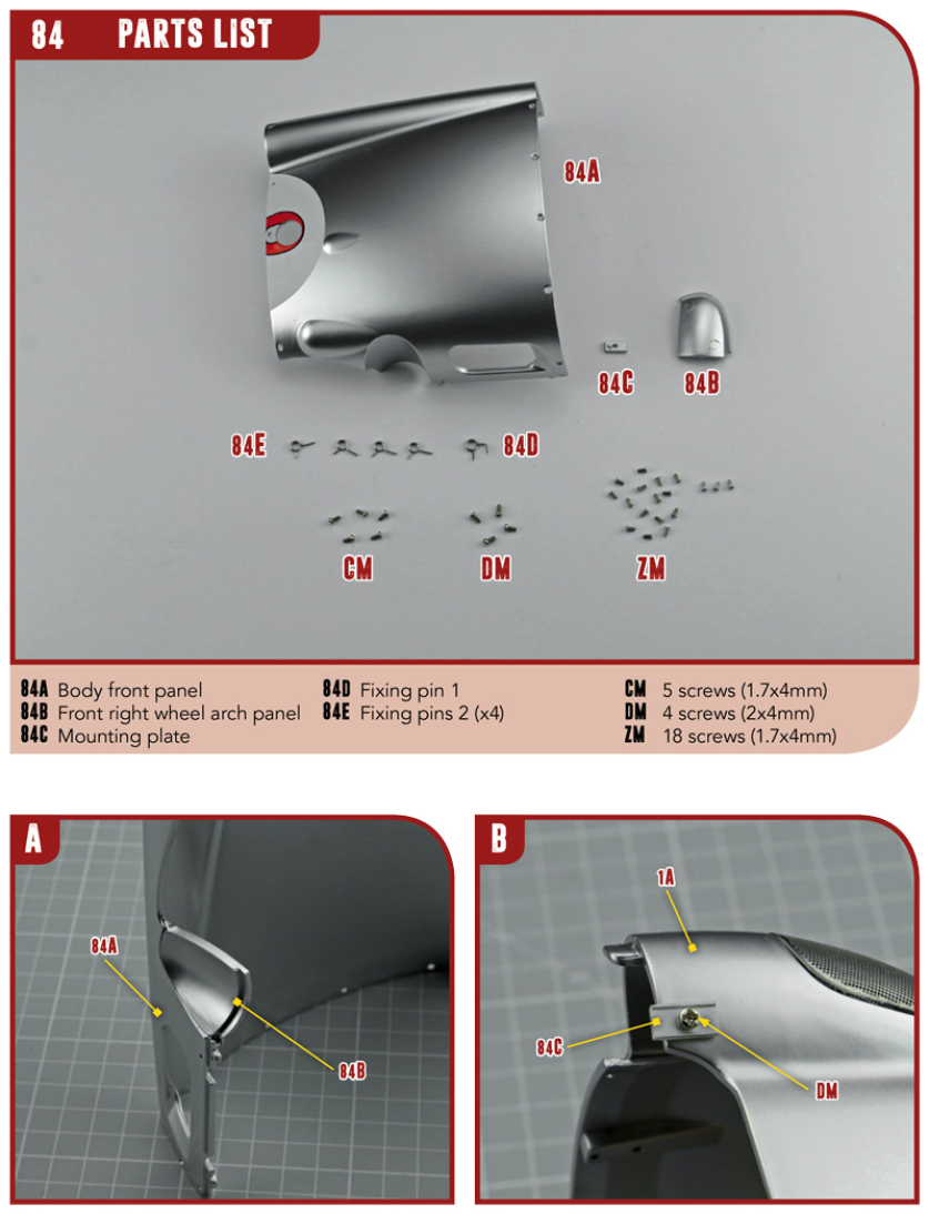 Part 84 (The pieces of #part 84 are in the pack 9.)