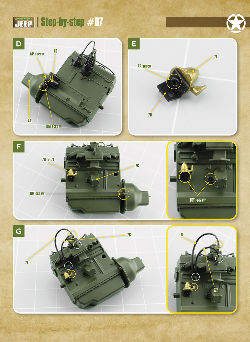 Part 7 (The pieces of #part 7 are in the pack 9.)