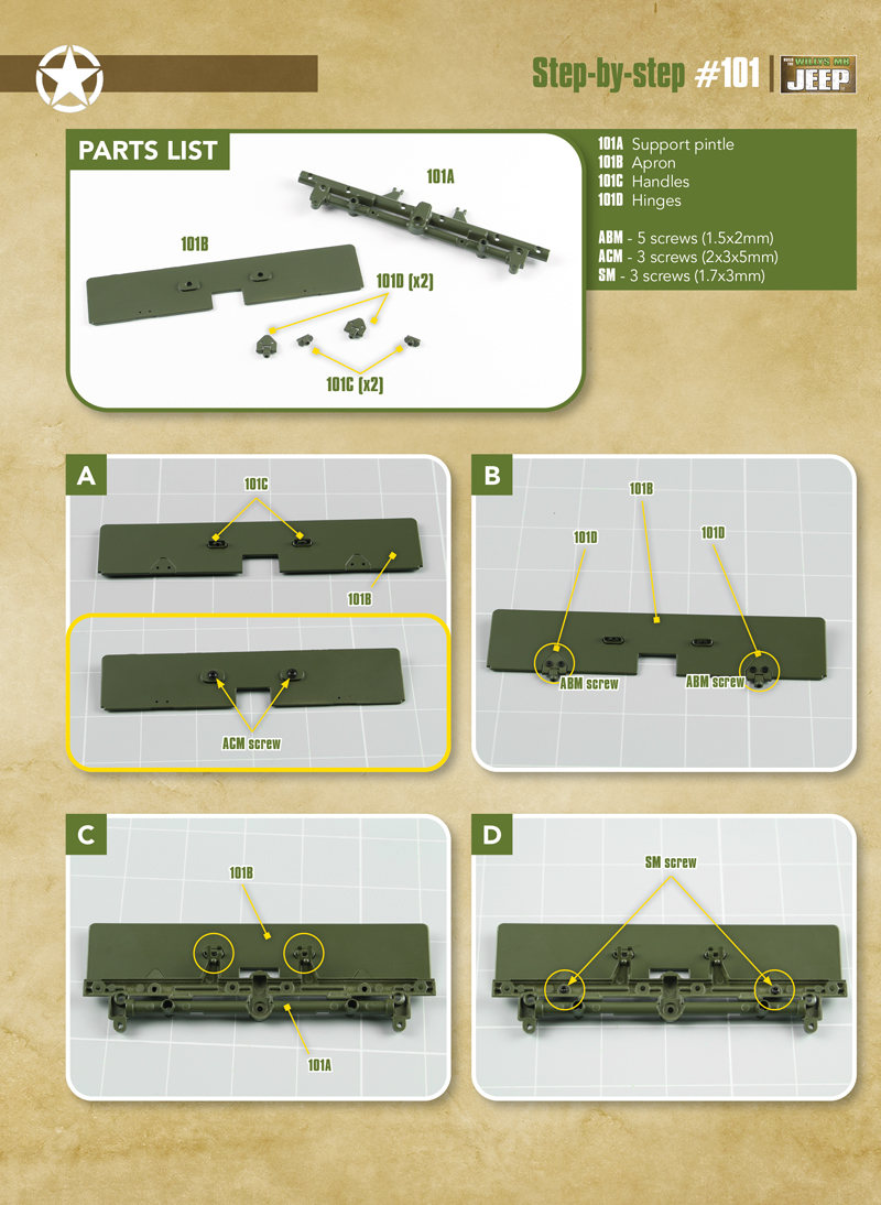 Part 101 (The pieces of #part 101 are in the pack 11.)