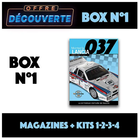 OFFRE DECOUVERTE - Lancia 037 BOX 1