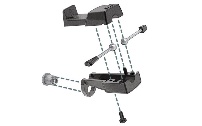 Attach the cable C PCB (48C) to the dashboard (3A) using two AP screws.