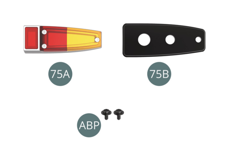 Schraube ABP M 1,4 x 3 x 4 mm (x 2) 