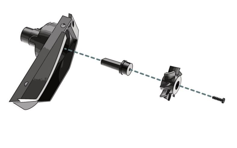 Guide the longest wire of cable D (48D) along the inside of the rear panel of the bodywork (66A) and secure it with two adhesive tapes (76D).