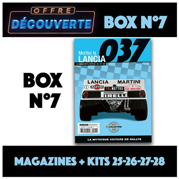 OFFRE DECOUVERTE - Lancia 037 BOX 7 - IXO COLLECTIONS