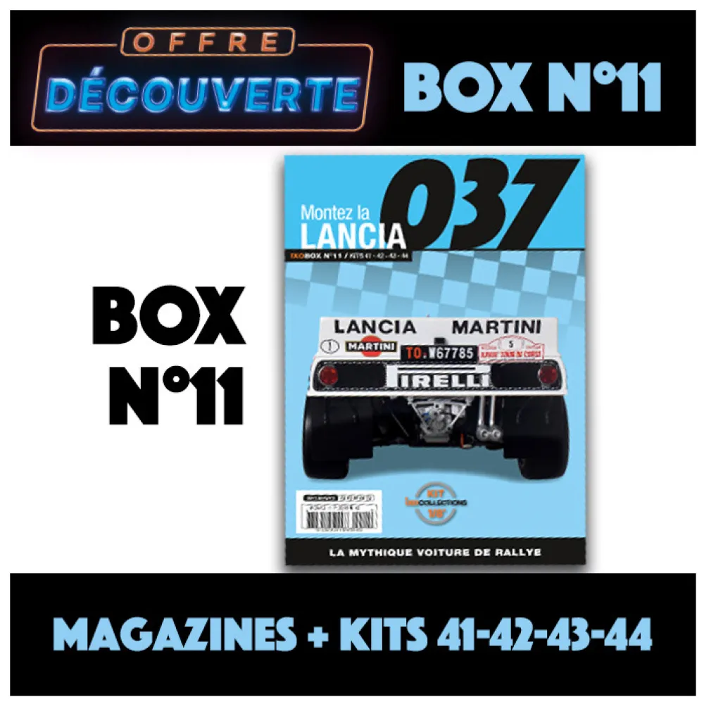 OFFRE DECOUVERTE - Lancia 037 BOX 11 Ixo collections