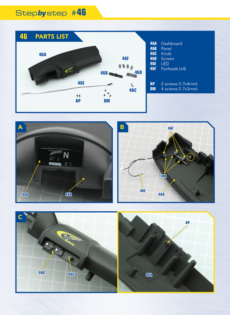 Part 46 (The pieces of #part 46 are in the pack 3.)