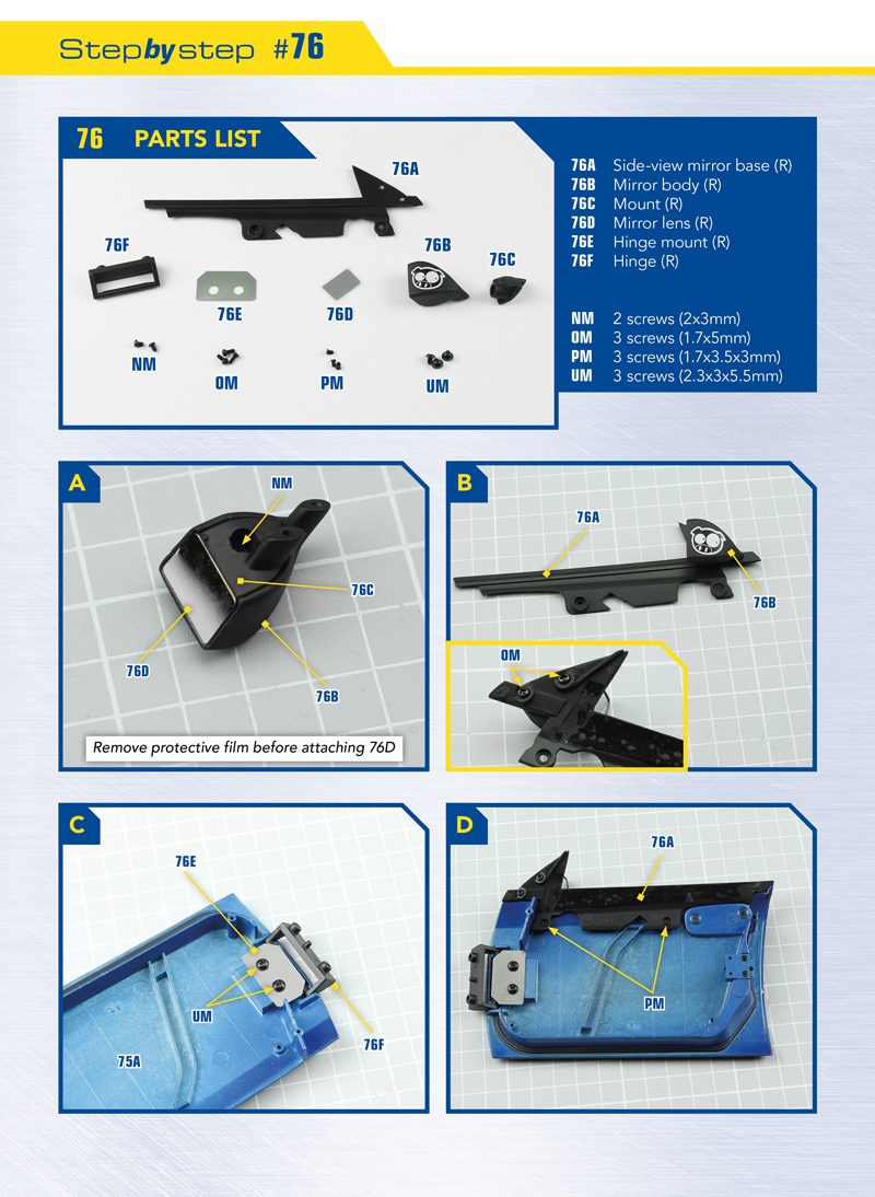 Part 76 (The pieces of #part 76 are in the pack 5.)