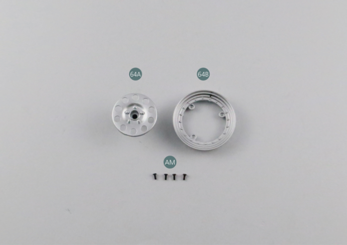 Screw AM M 1.7 x 4 mm (x 4) 