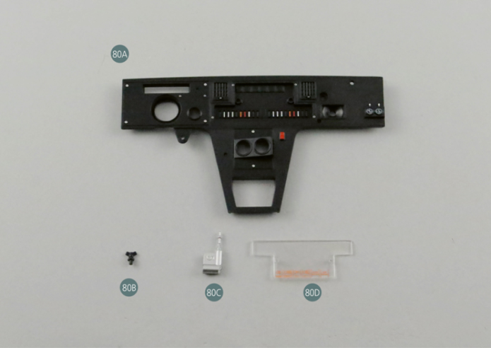 80C Switch80D Central indicator panel