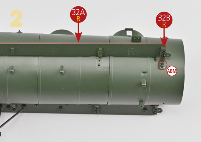 Schraube KM M1,4 x 4 (1 + 1)Schraube SM M1,7 x 3 (5 + 1)Schraube ABM M 1,7 x 6 (2 + 1)