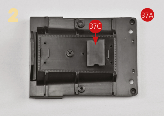 37C HalterungSchraube AP M1,7 x 4 (2 + 1)