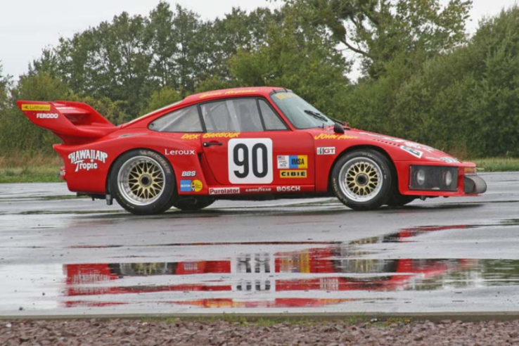 Dick Barbour’s Racing Porsche 935 Turbo finished 5th at the 1978 24 Hours of Le Mans.  © IXO Collections SAS - All rights reserved. Photo credits © Archives & Collections Dominique Pascal