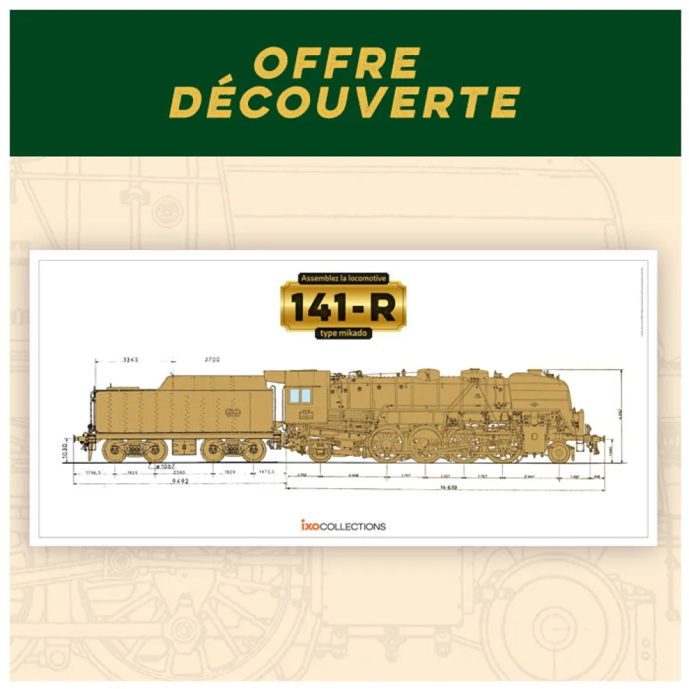 IXO Collections - Locomotive 141R - Box 4