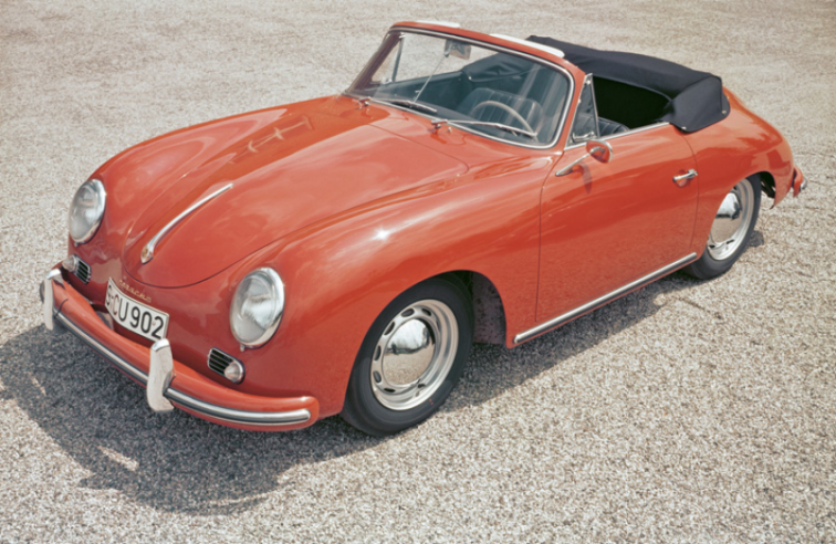 Environ un tiers des Porsche 356 sera produit en version découvrable (Cabriolet, Roadster, Speedster). © IXO Collections SAS - Tous droits réservés. Crédits photo © Porsche