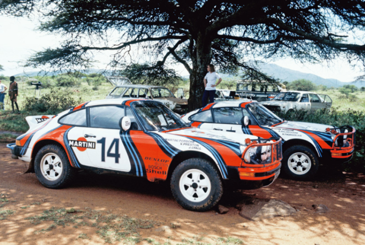 The 1978 911 SC "Safari" was prepared for African rallies as a continuation of the Carrera 2.7 of the same name. © IXO Collections SAS - Tous droits réservés. Crédits photo © Porsche