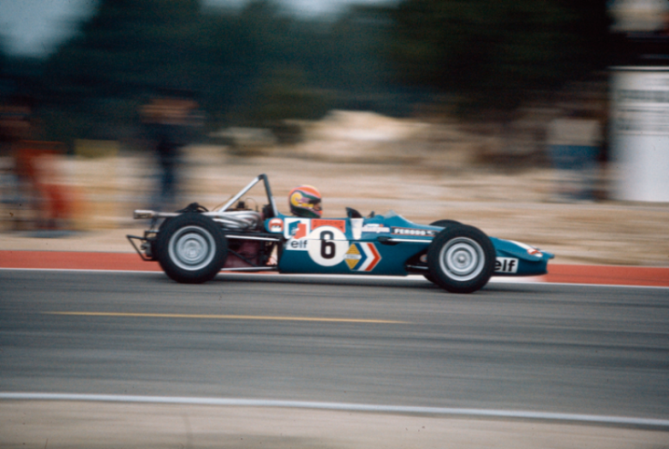 Die A366 in der Formel Renault wurden von einem 1,6-Liter-Gordini-Motor angetrieben. Dieses Foto wurde 1972 auf der Rennstrecke Paul Ricard aufgenommen. © IXO Collections SAS - Tous droits réservés.  Crédits photo © Renault Communication / D.R.