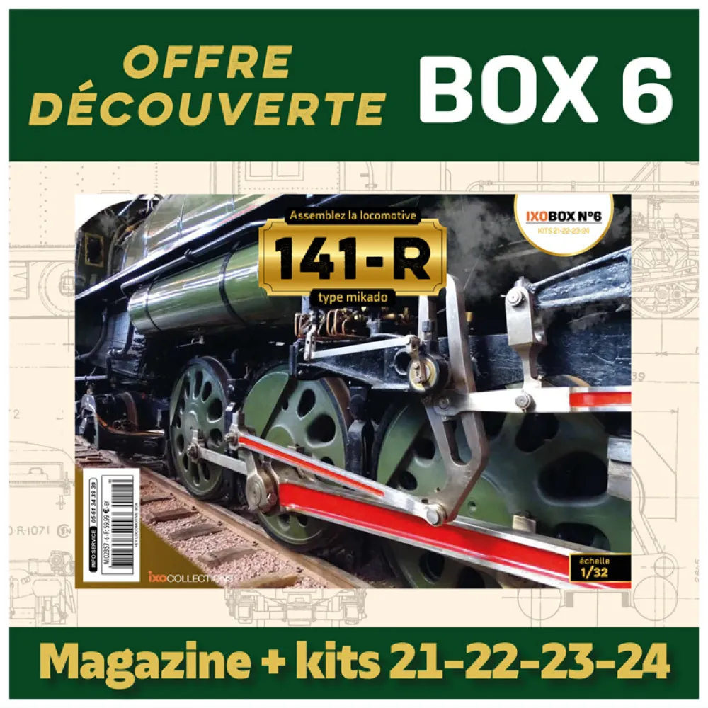 OFFRE DECOUVERTE Locomotive 141R - Box 6 - IXOCOLLECTION