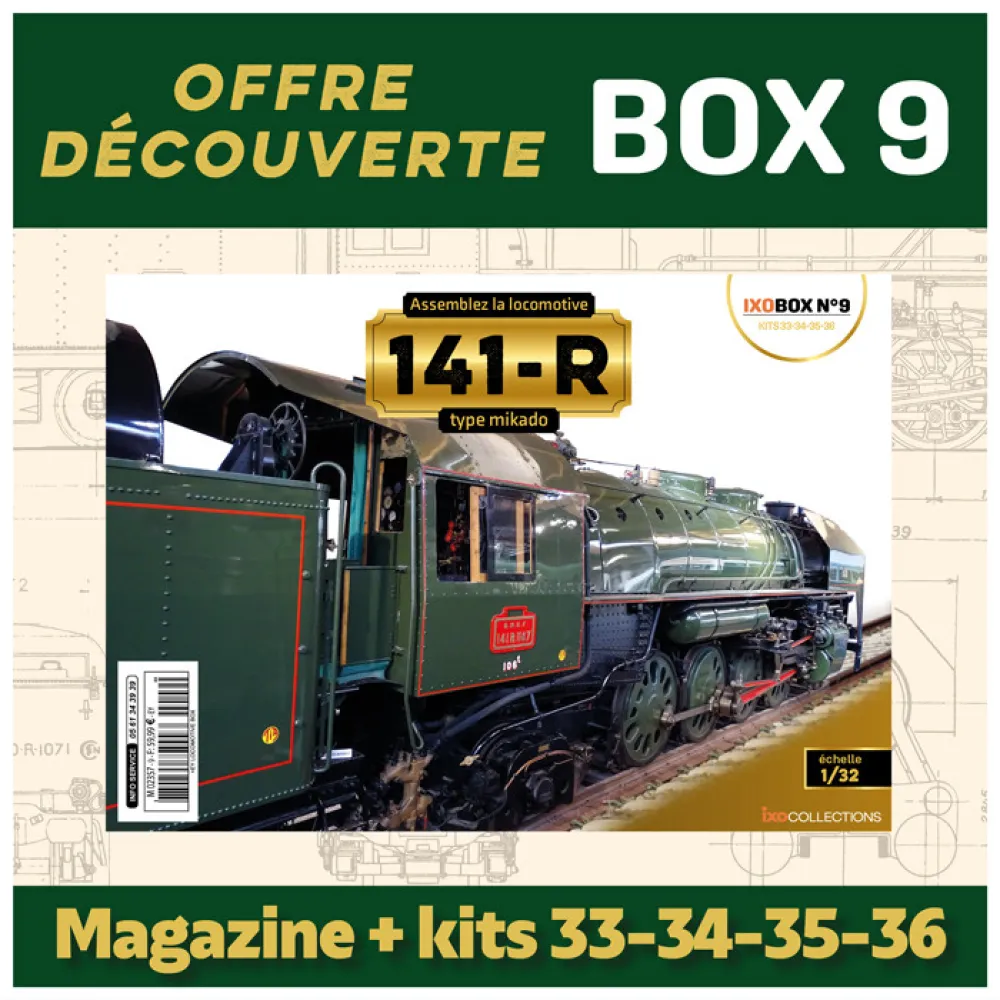 OFFRE DECOUVERTE Locomotive 141R - Box 9 - IXOCOLLECTIONS