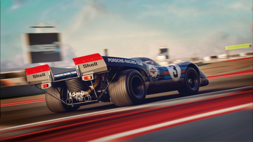 At the start of its sporting career, the 917 was as fast as it was difficult to push it to its limits, so much so that some drivers preferred to give up Porsche's new 'weapon' to race the more docile 908. © IXO Collections SAS - Tous droits réservés. 