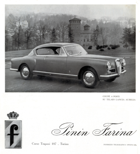 Malgré une production semi-industrielle, les modèles conçus par Pinin Farina sont présentés comme des véhicules de luxe, comme ici ce coupé Lancia Aurelia de 1953. © IXO Collections SAS - Tous droits réservés. Crédits photo © Archives & Collections /D.R.