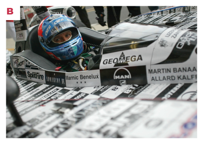 B. Jan Lammers, fondateur de Racing for Holland, affiche à son palmarès une victoire aux 24 Heures du Mans 1988 sur une Jaguar XJR-9LM.© IXO Collections SAS - Tous droits réservés. 