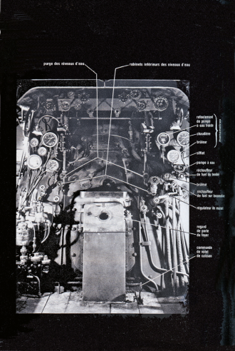 Très intéressante comparaison entre les « devantures » d’une locomotive 141-R à charbon (à gauche) et au fuel (à droite), d’après un rare document d’instructions SNCF. Beaucoup de différences sont à remarquer, la principale étant la suppression du « stoker » à charbon et son remplacement par un ensemble de commandes destinées au chauffeur.© IXO Collections SAS - Tous droits réservés. Crédits photo © Collection Trainsconsultant-Lamming