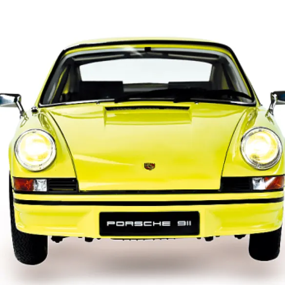 Porsche 911 Carrera RS 2.7 giallo