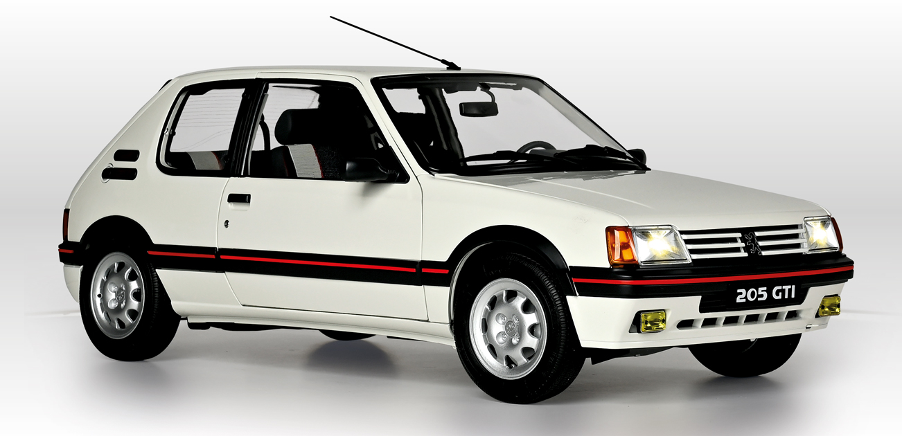 Full Kit Peugeot 205 GTi Blanc Meije