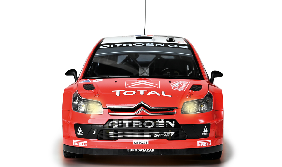 La Citroën C4 WRC, reine des spéciales, à assembler pièce par pièce