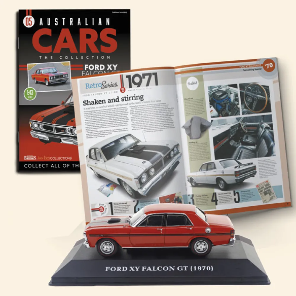 Australian Cars - Ford XY Falcon GT - 1971 - IXOCOLLECTIONS -