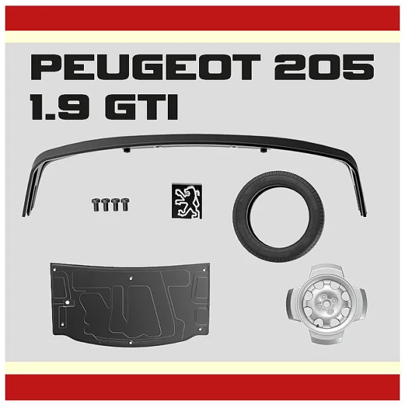 Peugeot 205 GTi spare parts