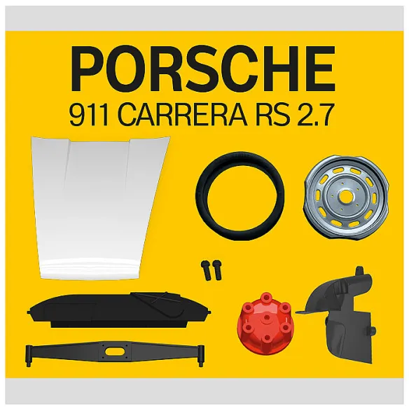 Peças de reposição Porsche 911 (amarelo)